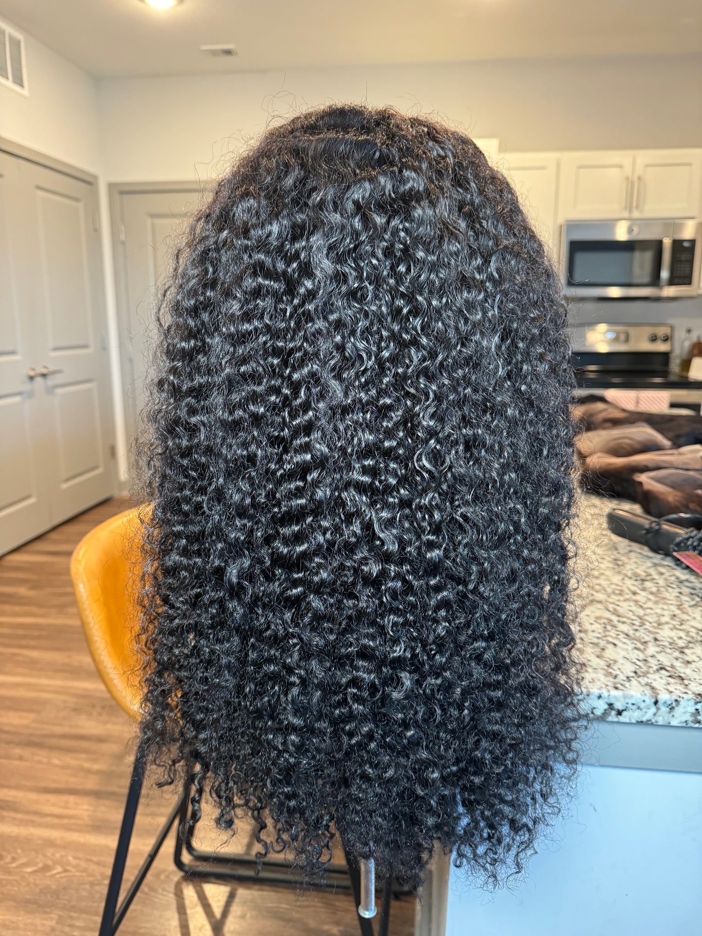 DEEP CURLY LACE FRONT WIG