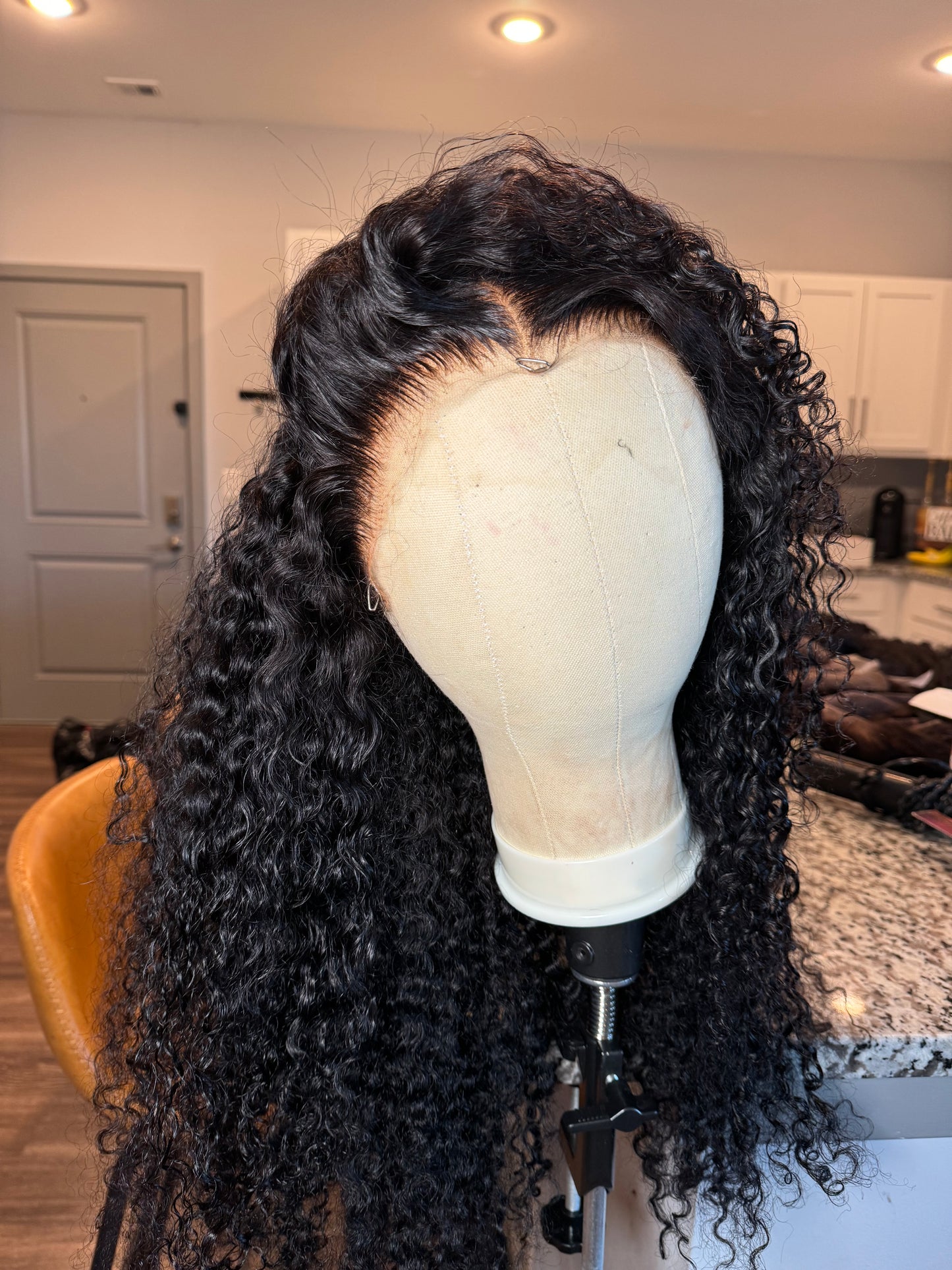 DEEP CURLY LACE FRONT WIG